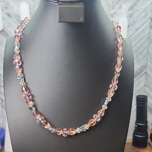 Tears of the Butterfly 24-inch Crystal Necklace